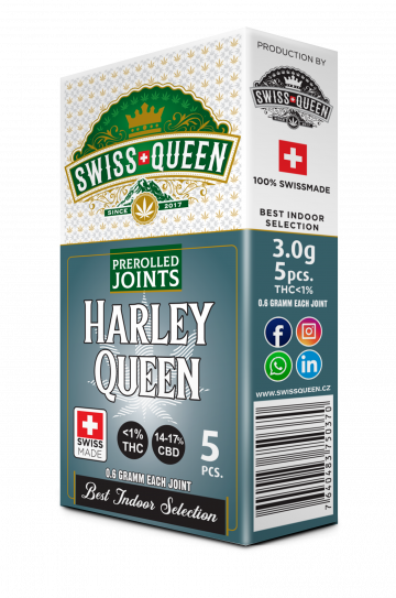 CBD Předbalené Jointy Harley Queen